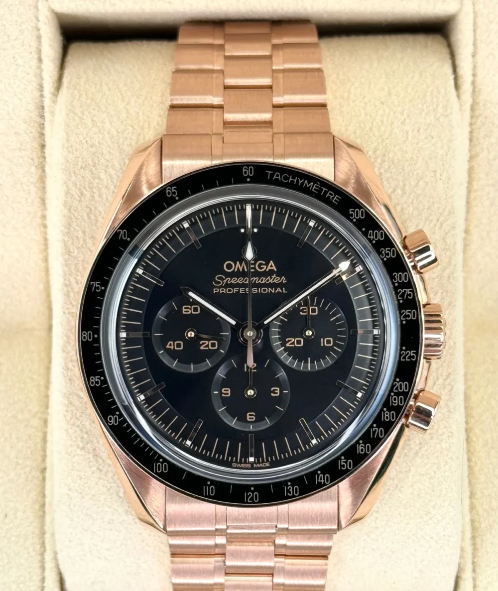 2023 Omega Speedmaster 42mm 310.60.42.50.01.001 Moonwatch Black Dial