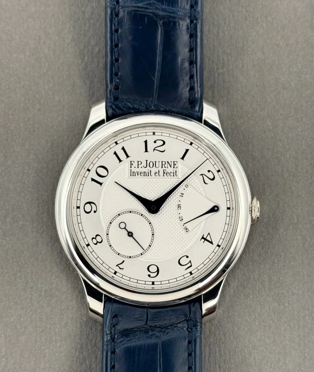 F.P.Journe Classique Chronomètre Souverain Platinum 40mm Silver Guilloche dial