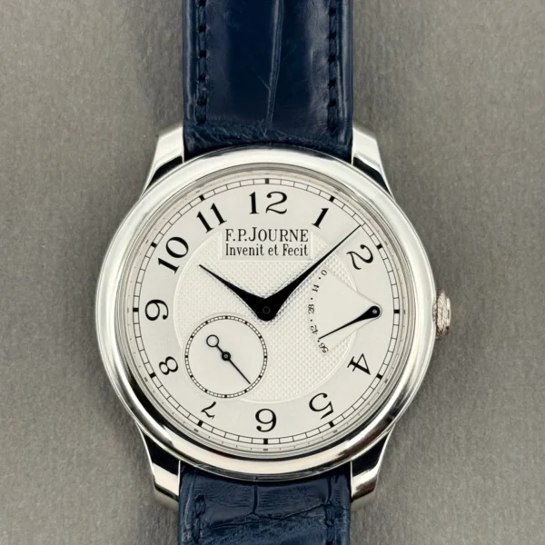 F.P.Journe Classique Chronomètre Souverain Platinum 40mm Silver Guilloche dial