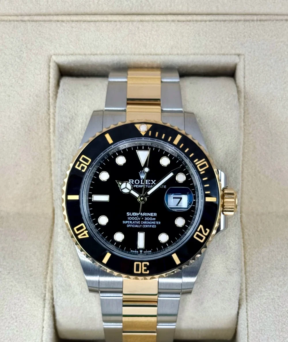 2023 Rolex Submariner 41mm 126613LN Two-Tone Black Dial