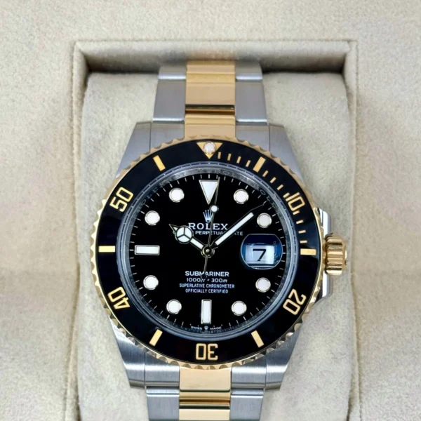 2023 Rolex Submariner 41mm 126613LN Two-Tone Black Dial