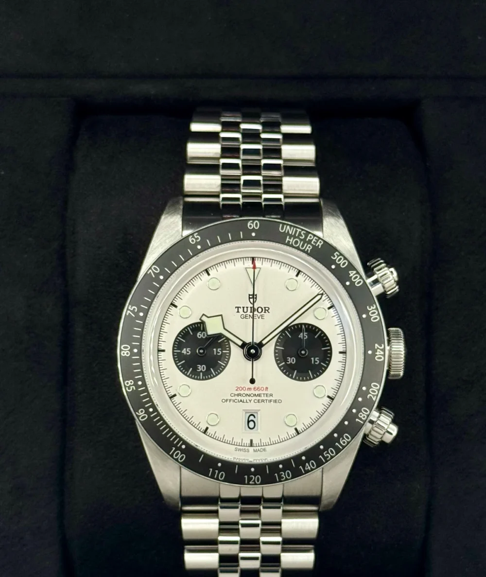 2024 Tudor Black Bay Chrono 41mm 79360N Opaline Panda Dial