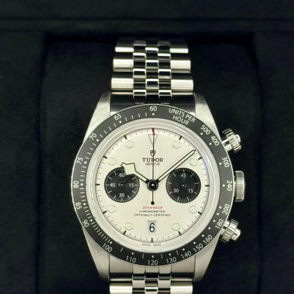 2024 Tudor Black Bay Chrono 41mm 79360N Opaline Panda Dial