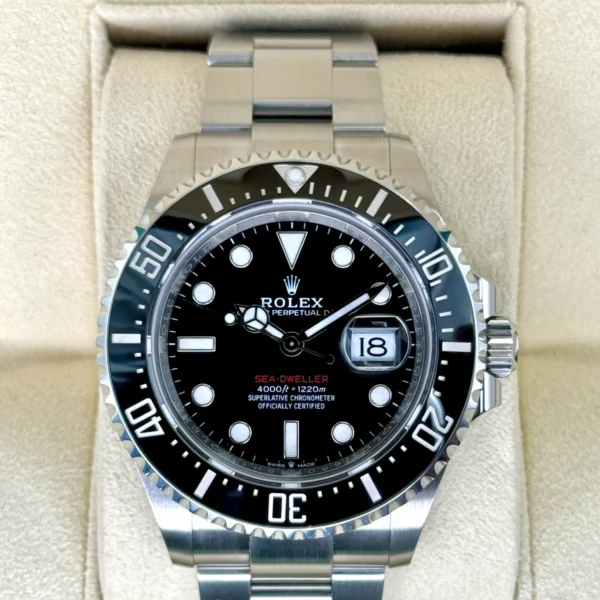 2023 Rolex Sea-Dweller 43mm 126600 Stainless Steel Black Dial