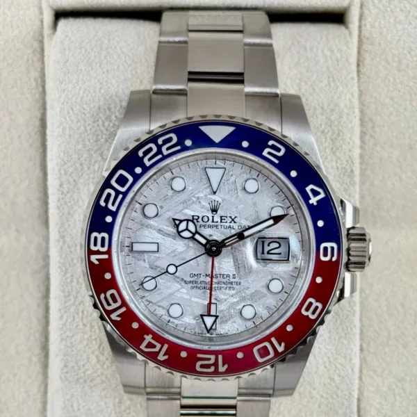 2022 Rolex GMT-Master II "Pepsi" 40mm 126719BLRO Meteorite Dial