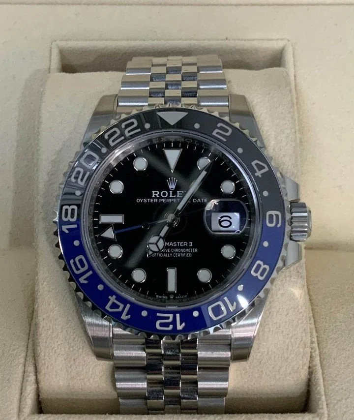 2019 Rolex GMT-Master II “Batgirl” 40mm 126710BLNR Jubilee Black Dial